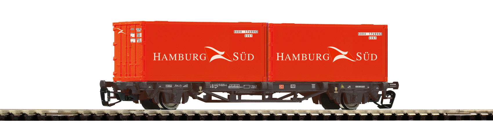 Containertragwagen "Hamburg Süd"